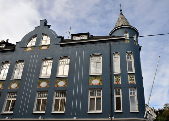 Jugenstilhus i Ålesund
